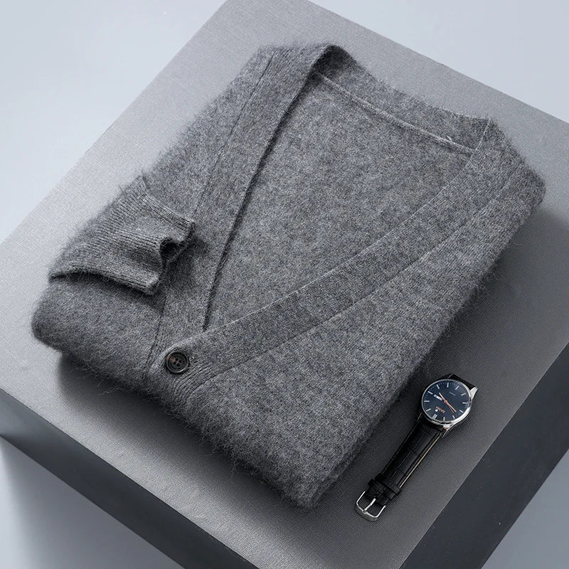 Serenity Cashmere Cardigan (Camel S) - | Zavonix