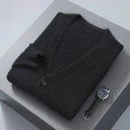 Serenity Cashmere Cardigan (Camel S) - | Zavonix