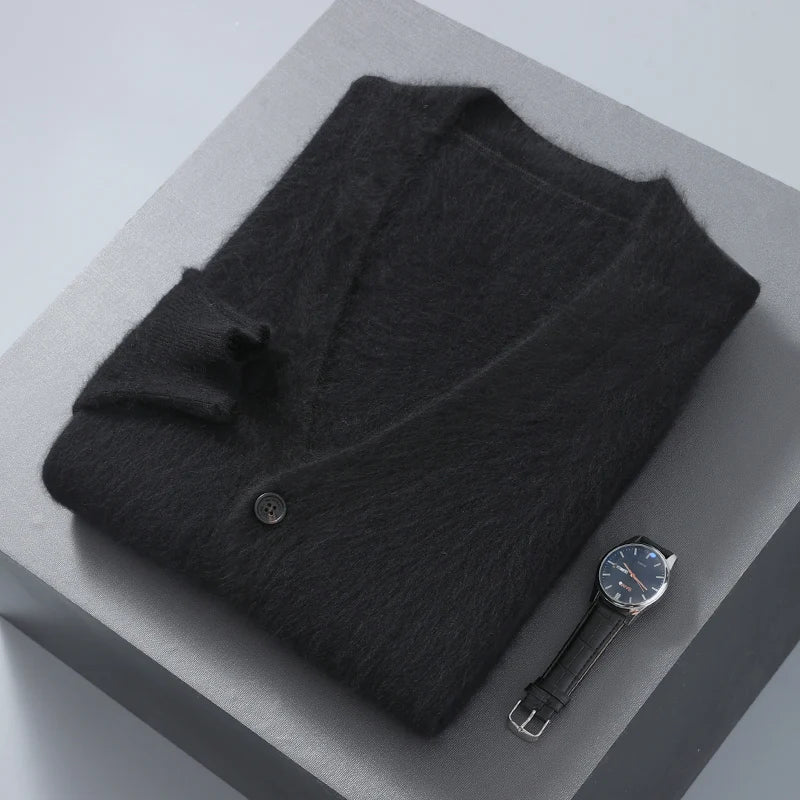 Serenity Cashmere Cardigan (Camel S) - | Zavonix