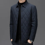 Severo — Quilted Lightweight Insulated Jacket with Snap Buttons (Black S) - | Zavonix