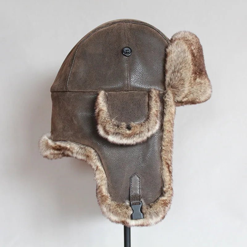 The Siberian Trooper Hat (Brown 56 - 58cm) - | Zavonix