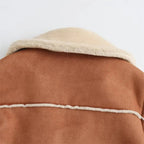"Siena" Shearling Jacket (XS ) - | Zavonix