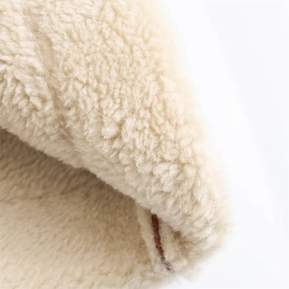 "Siena" Shearling Jacket (XS ) - | Zavonix