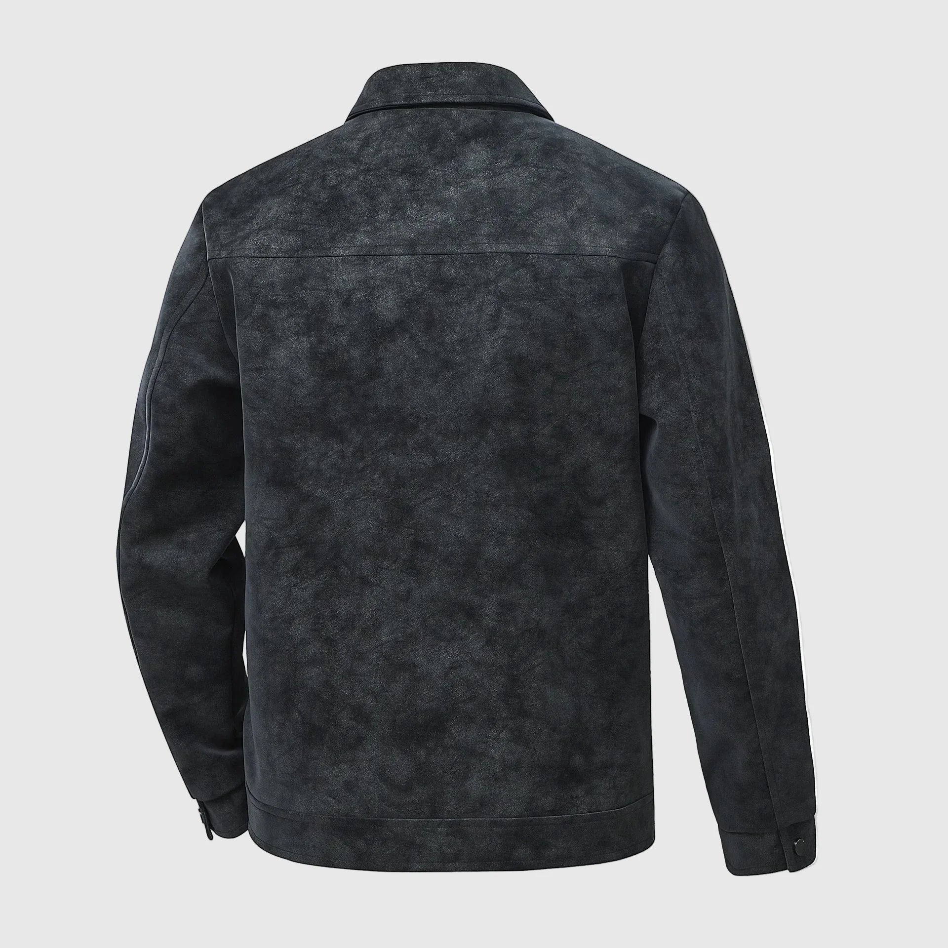 "The Stazra" Field Jacket (Black S) - Suede Jacket | Zavonix