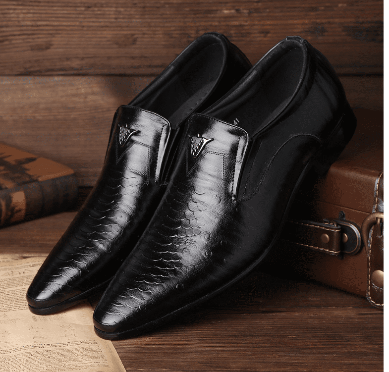 Sicilia - Leather Shoes (38 Black) - Shoes | Zavonix
