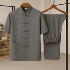 Silkblend Bamboo Ensemble (Gray XS) - | Zavonix