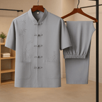 Silkblend Bamboo Ensemble (Light gray XS) - | Zavonix