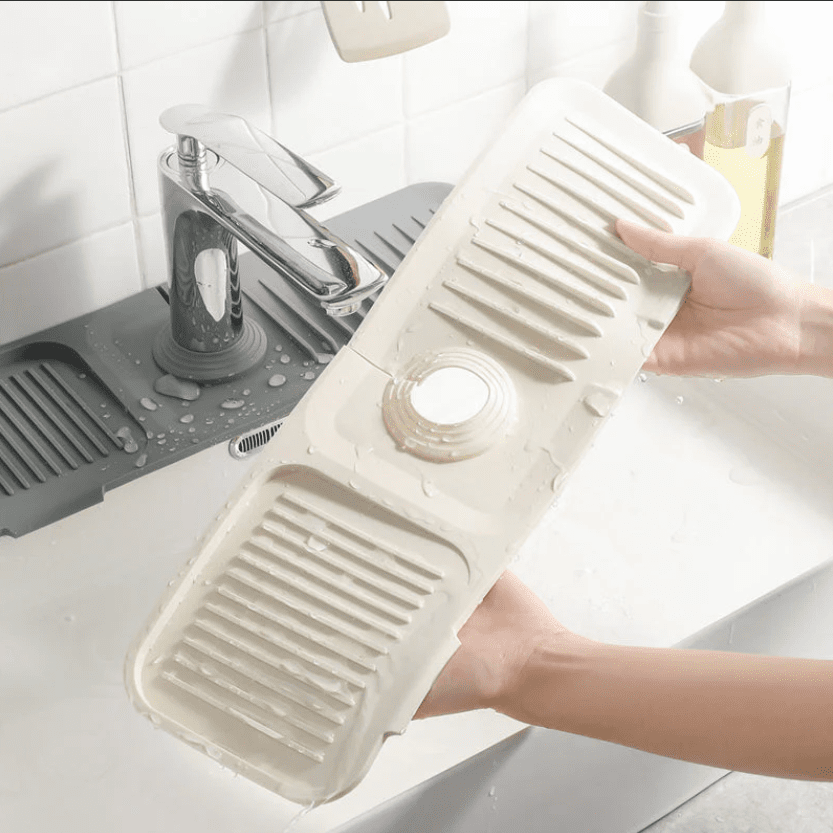 Silo Dish Drying Mat | Soft Silicone, Self-Draining Design