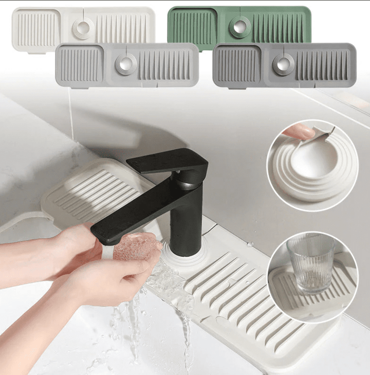 Silo Dish Drying Mat | Soft Silicone, Self-Draining Design