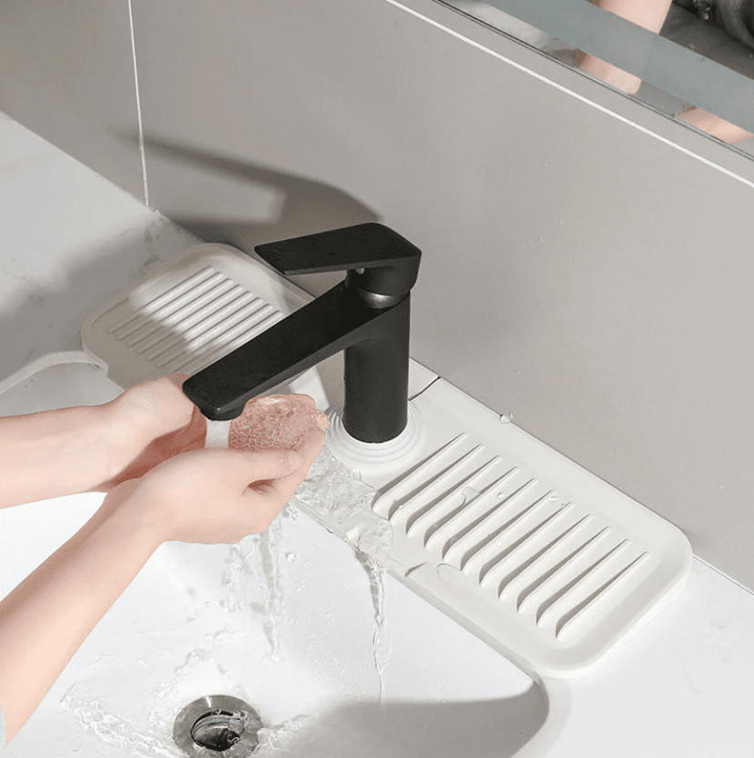 Podložka na sušení nádobí Silo | Měkký silikon, samoodtokový design
