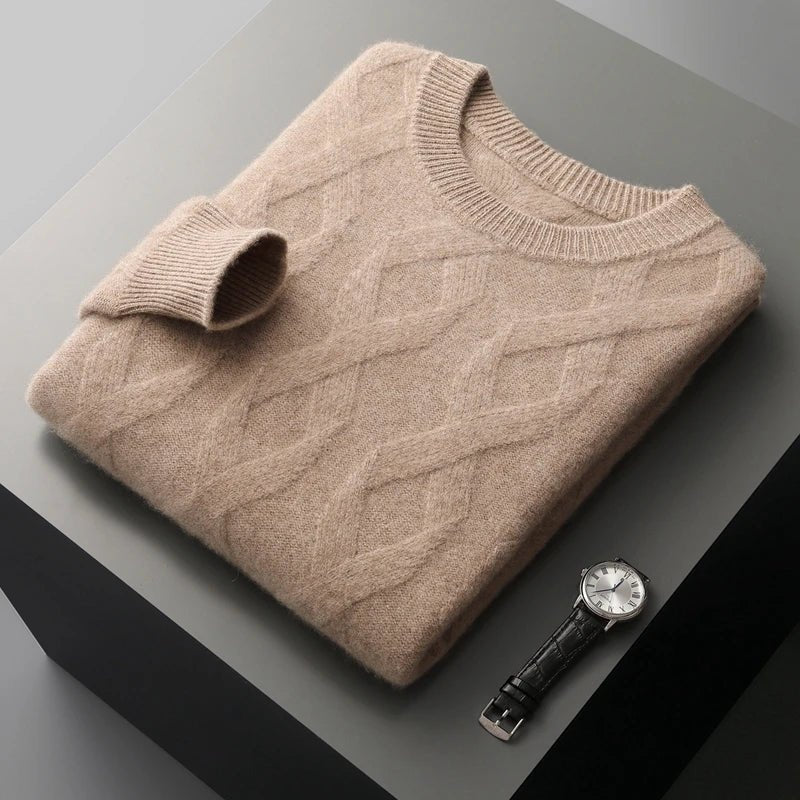 Silvanon — Merino Wool Sweater for Warmth and Comfort (Black S) - | Zavonix