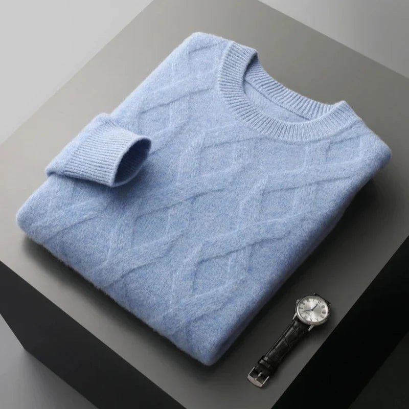Silvanon — Merino Wool Sweater for Warmth and Comfort (Black S) - | Zavonix