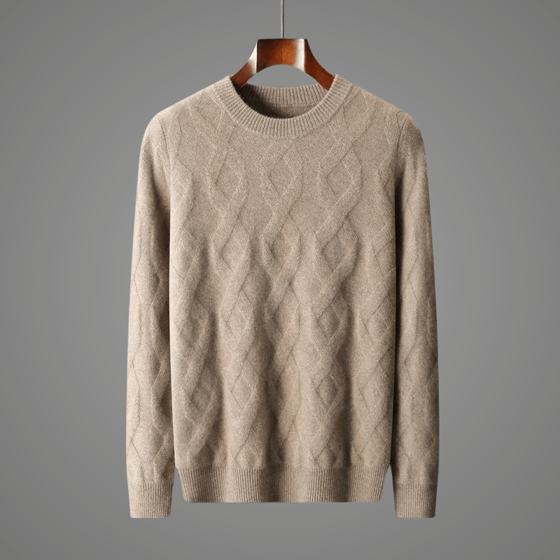 Silvanon — Merino Wool Sweater for Warmth and Comfort (Black S) - | Zavonix