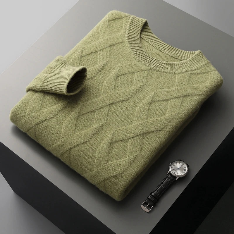 Silvanon — Merino Wool Sweater for Warmth and Comfort (Black S) - | Zavonix