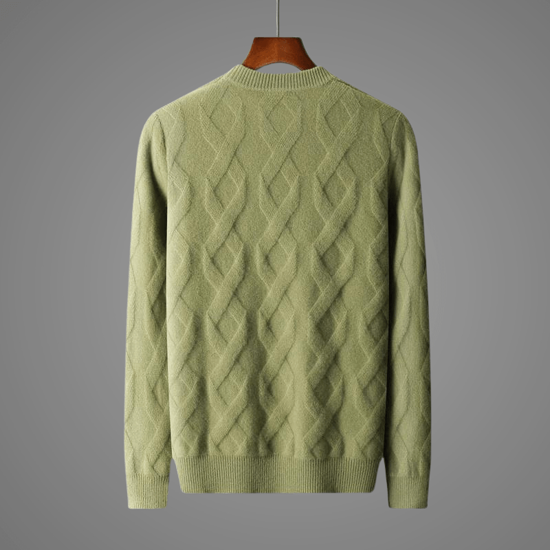 Silvanon — Merino Wool Sweater for Warmth and Comfort (Black S) - | Zavonix