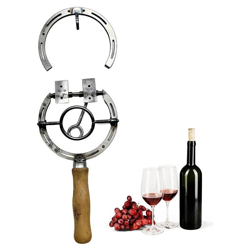 Silver Iron Wall Mounted Wine Opener Product Image 07
