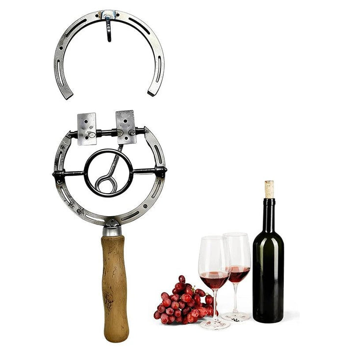 Silver Iron Wall Mounted Wine Opener Product Image 07