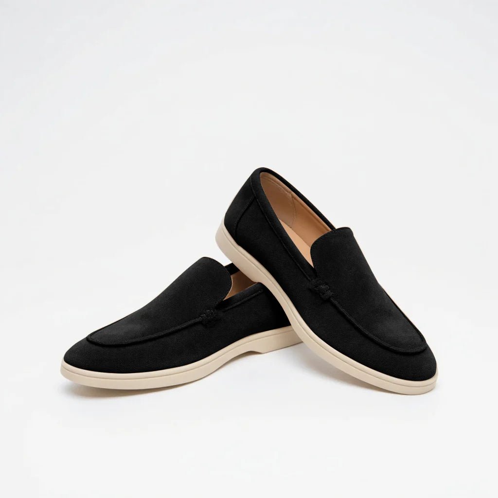 Supreme Suede Loafers™ — Command Attention with Every Step and Feel Unstoppable Comfort (Black EU 38 / UK 5 / US 5.5) - | Zavonix