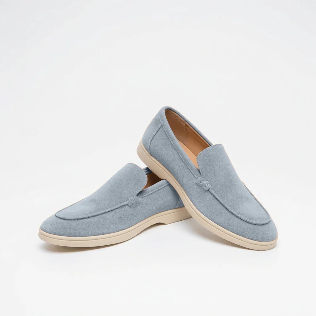 Supreme Suede Loafers™ — Command Attention with Every Step and Feel Unstoppable Comfort (Azure Blue EU 38 / UK 5 / US 5.5) - | Zavonix