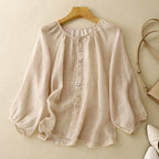 SkyLoom™ Blouse — Dress in Featherlight Power and Own Every Moment with Confidence (XS ) - | Zavonix