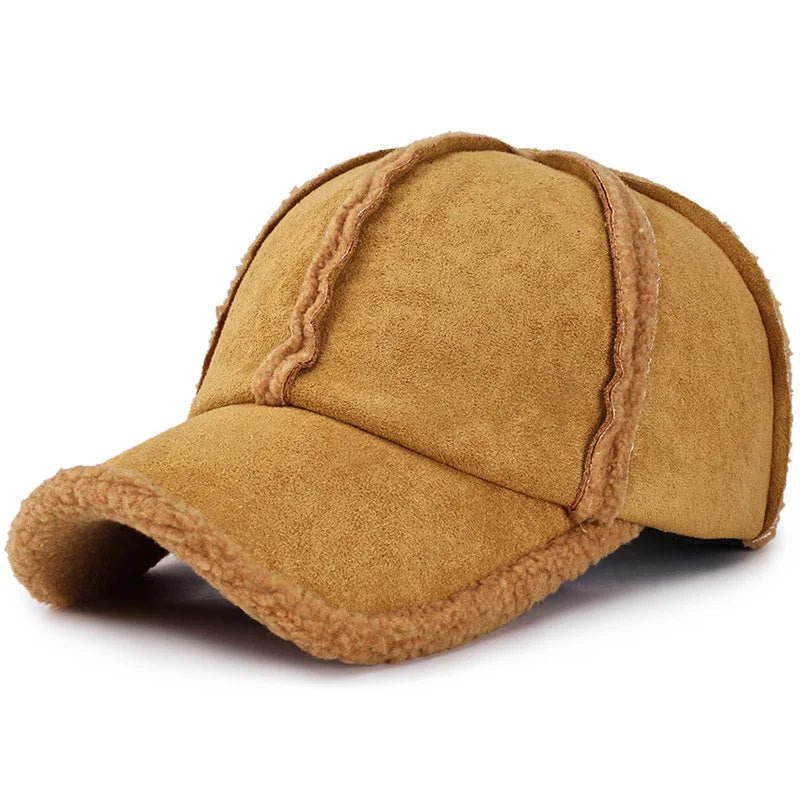 Suede - Like Baseball Cap (Mustard ) - | Zavonix
