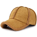 Suede - Like Baseball Cap (Mustard ) - | Zavonix