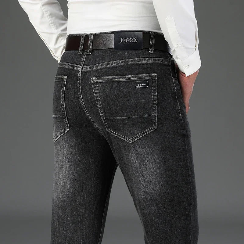 "Strada Rapida" Business Casual Jeans (Gray 29) - | Zavonix