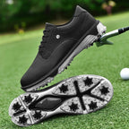 StridePro™ Leather Golf Shoes (Brown 6) - | Zavonix