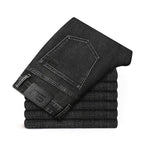 Slim Fit Jeans (Black XS (28 US)) - | Zavonix