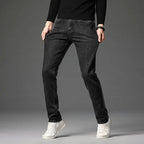 Slim Fit Jeans (Black XS (28 US)) - | Zavonix