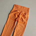 Seamless Leggings™ — Move Freely with Confidence and Unstoppable Comfort (Ginger yellow L) - | Zavonix