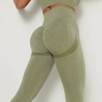 Seamless Leggings™ — Move Freely with Confidence and Unstoppable Comfort (Army Green L) - | Zavonix