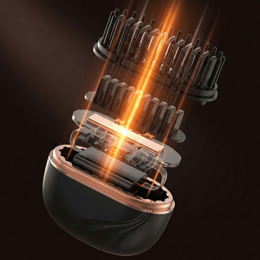 SleekMaster™ — Command Head-Turning Shine and Banish Frizz Anywhere, Anytime