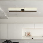Slim Modern LED Ceiling Light Fixture for Contemporary Spaces – Flush Mount Design 4