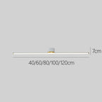 Slim Modern LED Ceiling Light Fixture for Contemporary Spaces – Flush Mount Design 8