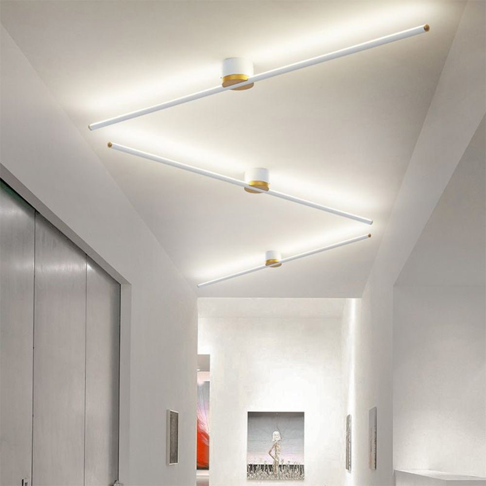 Slim Modern LED Ceiling Light Fixture for Contemporary Spaces – Flush Mount Design 9