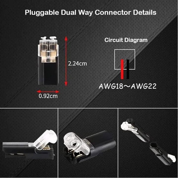 Snaplink 2 Pin Lever Wire Connectors Product Image 05