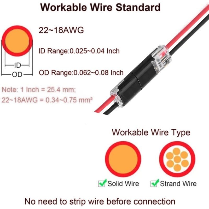 Snaplink 2 Pin Lever Wire Connectors Product Image 07