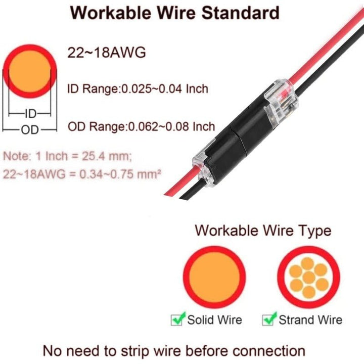 Snaplink 2 Pin Lever Wire Connectors Product Image 07