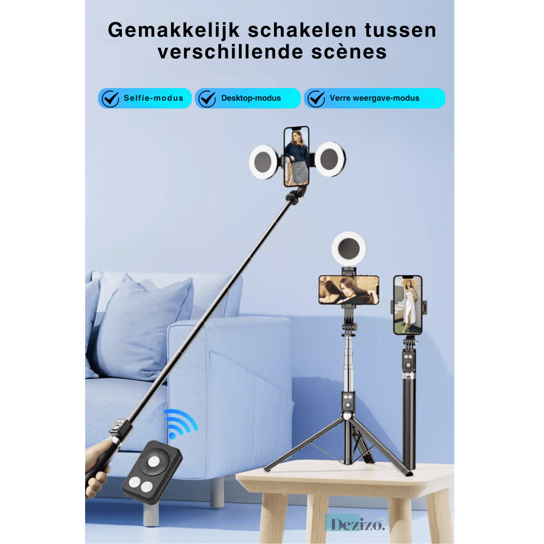 SnapMaster Stick | Your Ultimate Photo Buddy (White ) - | Zavonix