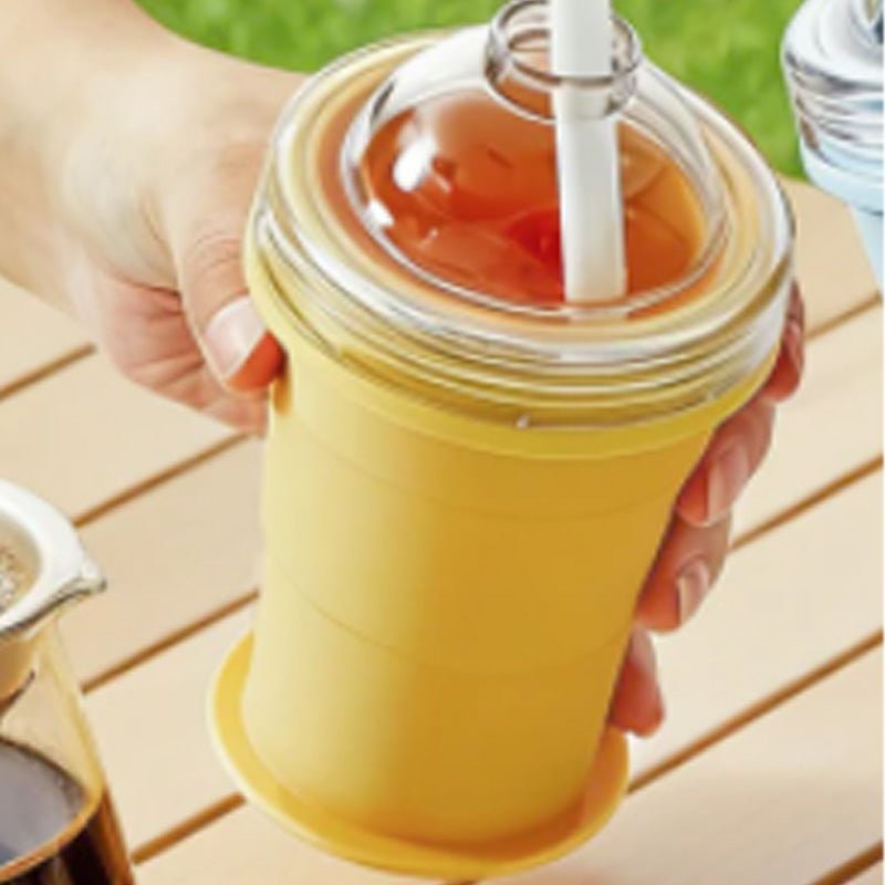 Snapsip Collapsible Silicone Cup Straw Ice Mold Product Image 08
