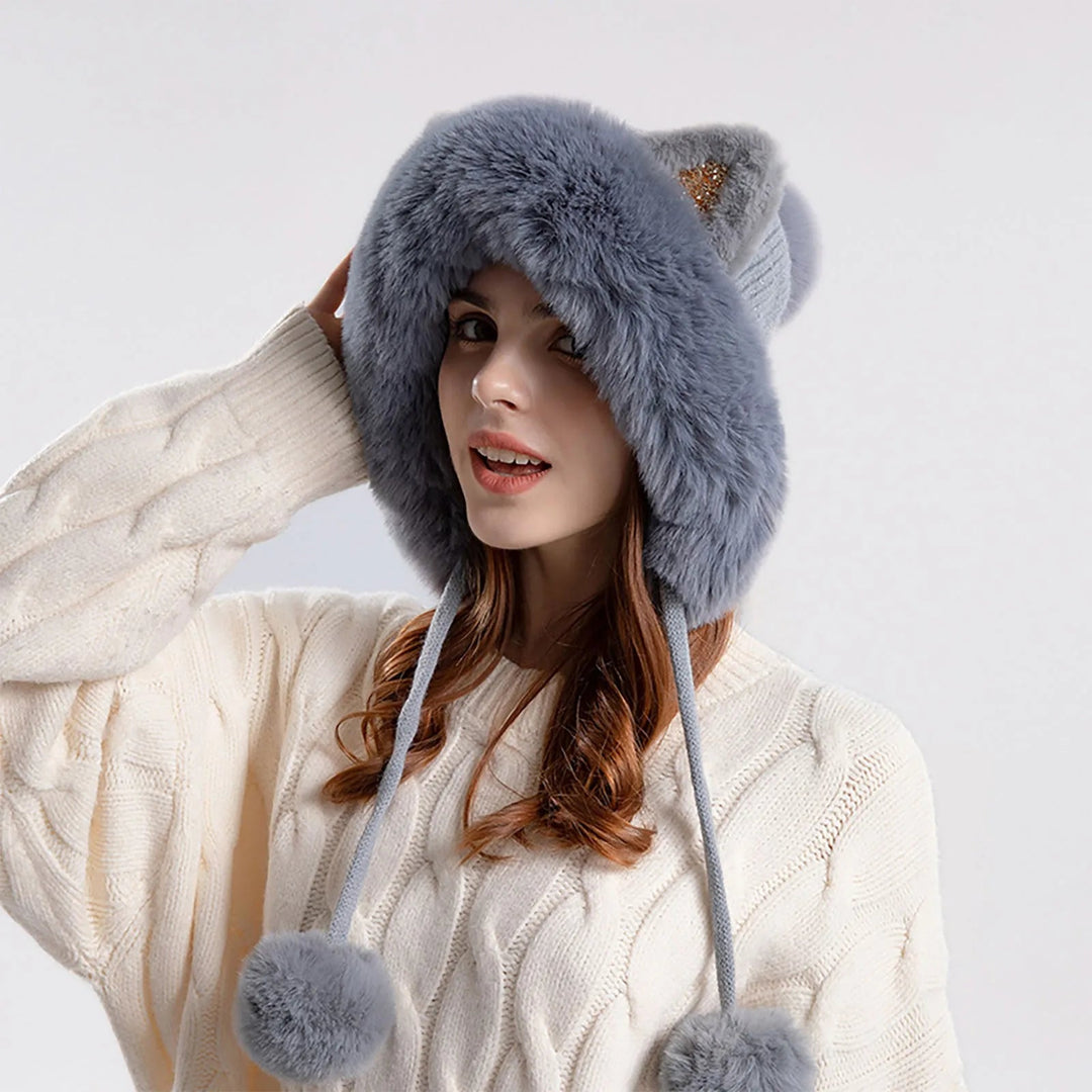 "Snowpounce" Hat (Gray ) - | Zavonix