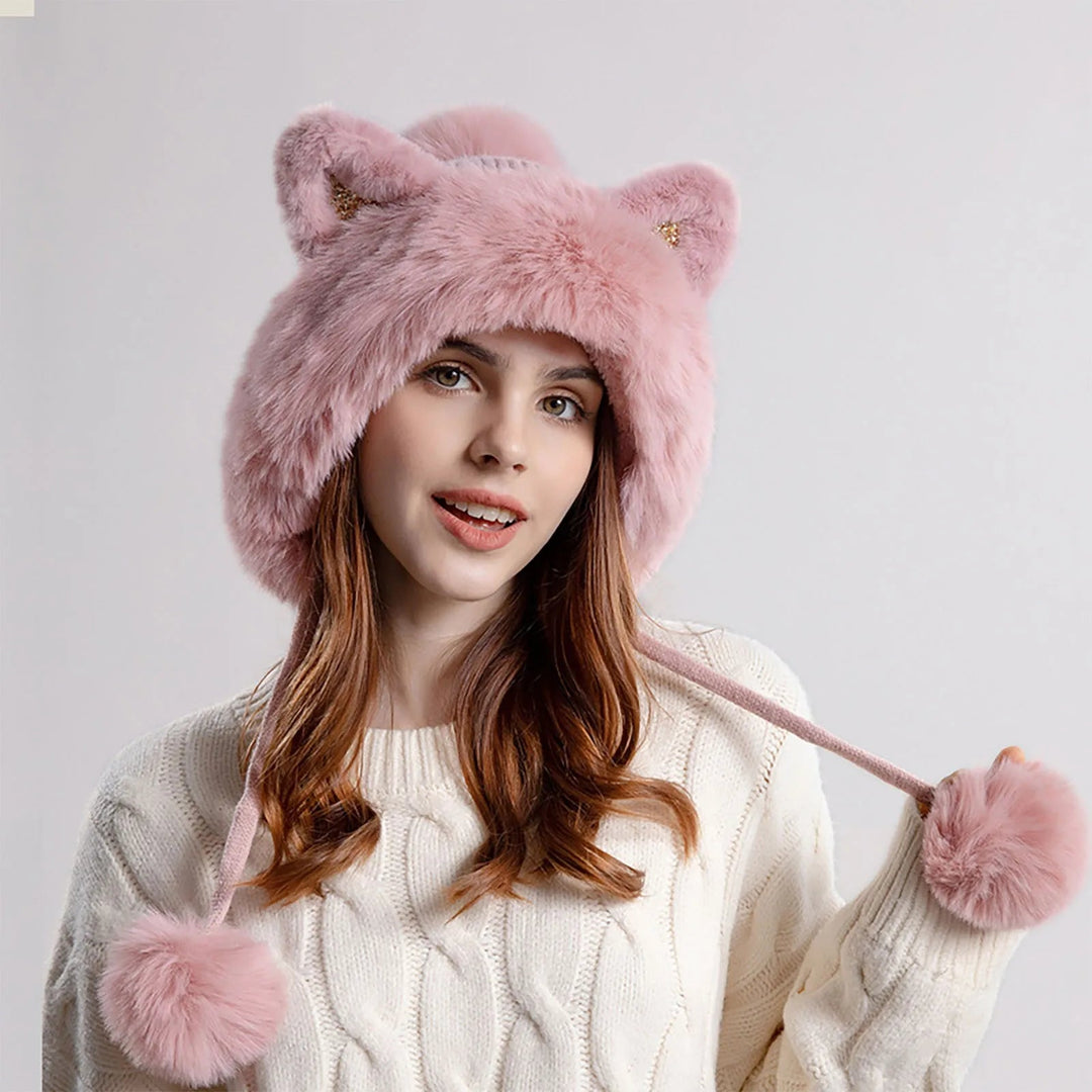 "Snowpounce" Hat (Pink ) - | Zavonix