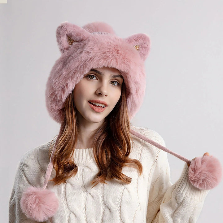 "Snowpounce" Hat (Pink ) - | Zavonix
