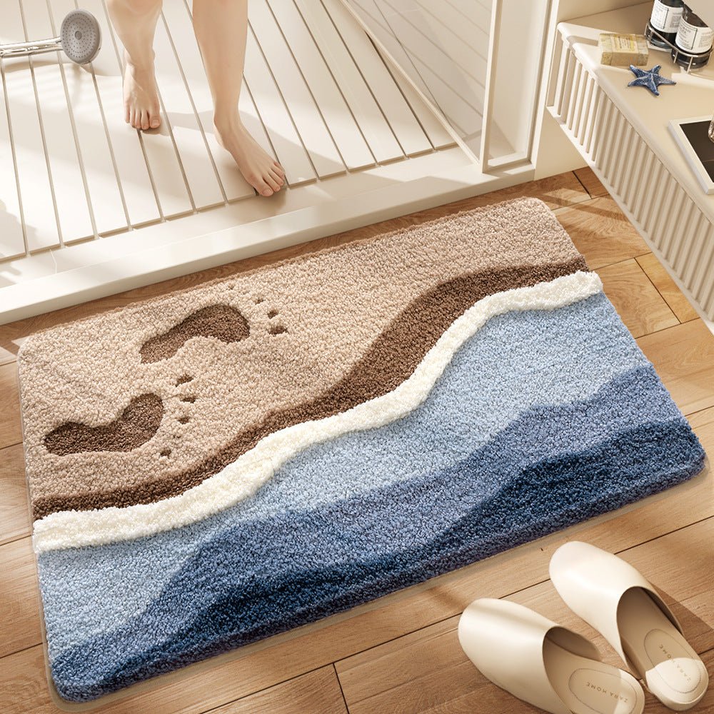 Soft Microfiber Plush Rug with Non-Slip Backing – Cozy Floor Mat for Home Décor 0