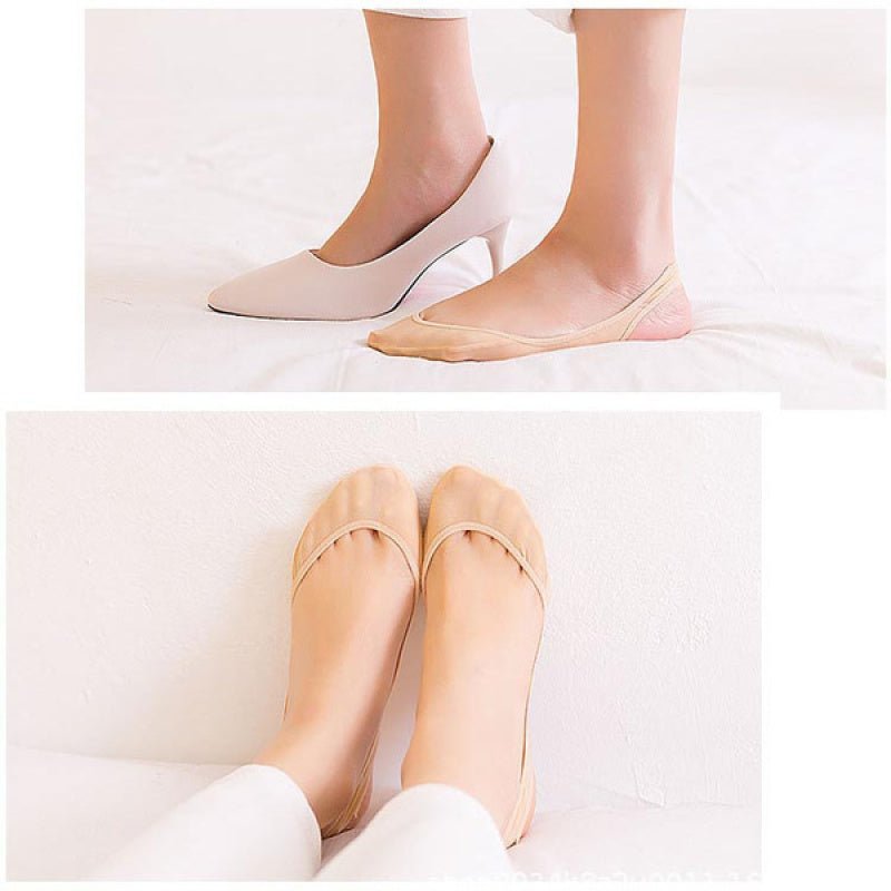Softstep No Show Cooling Socks Anti Slip Heel Grips Product Image 05