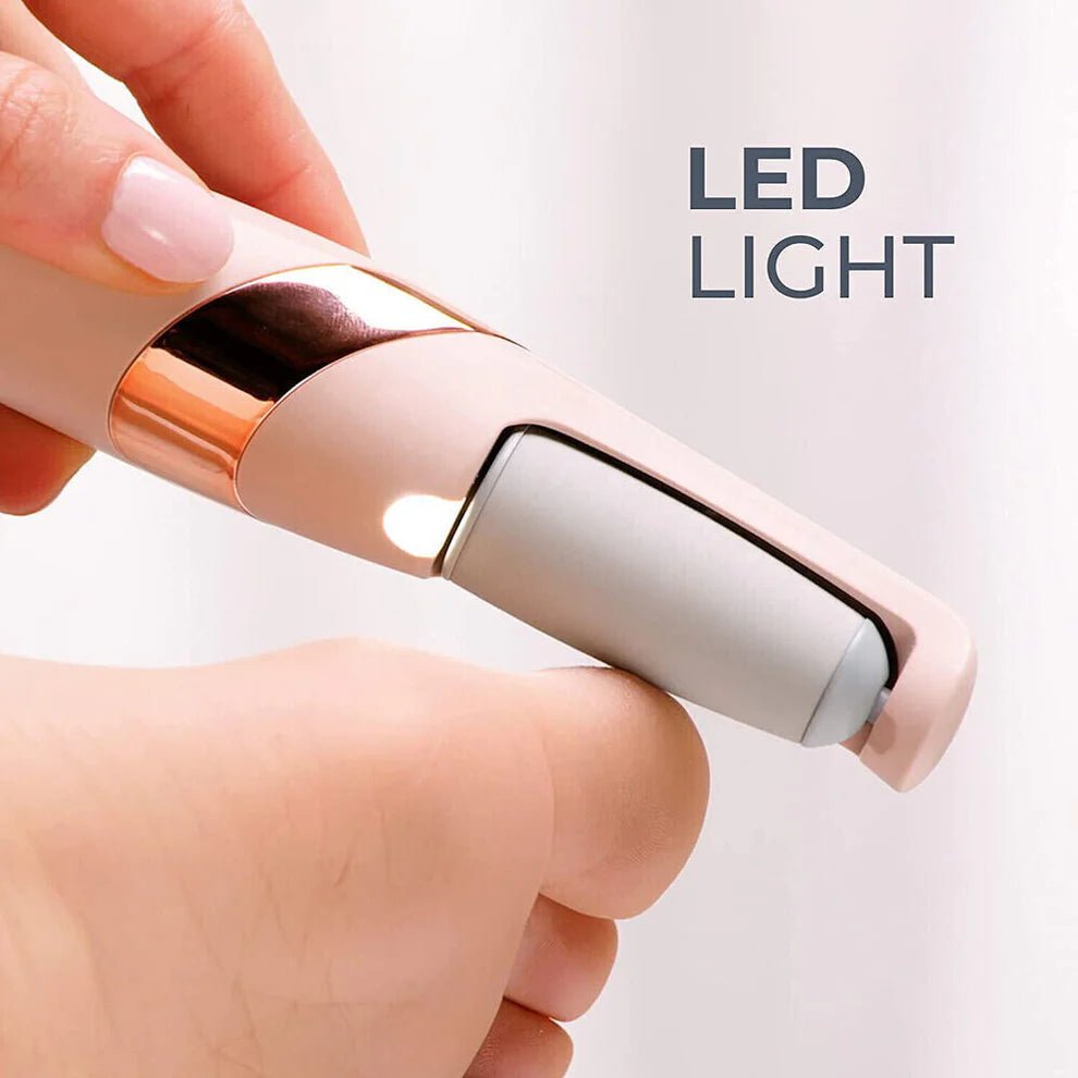 Foot Care Device for Gentle Exfoliation | Waterproof with Dual Roller Strength and 100-Minute Battery Life - 4