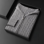 SOL™ CASHMERE SWEATER HOODIE (Gray XS) - | Zavonix