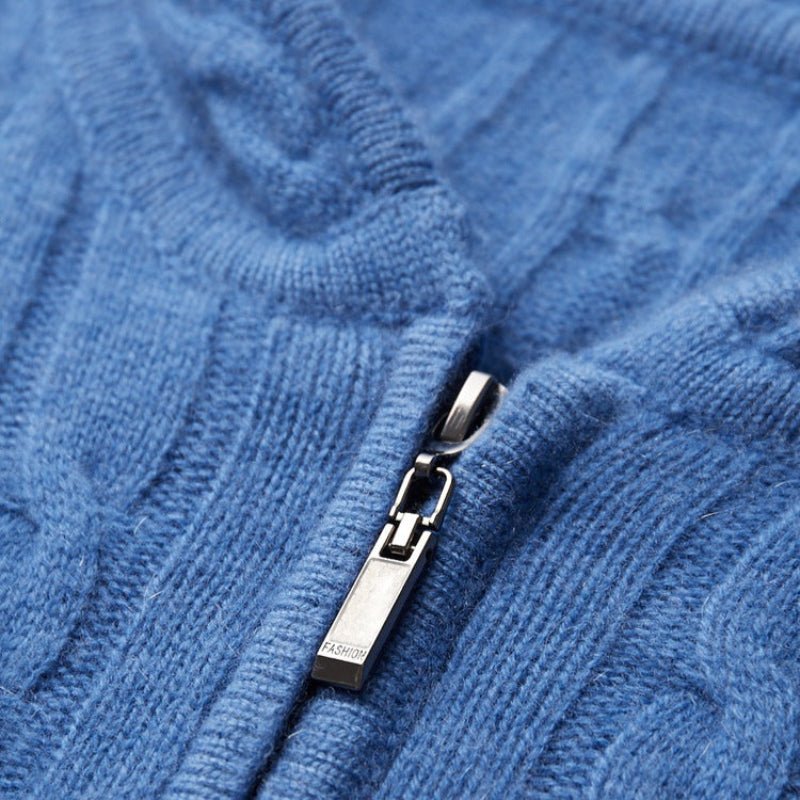 SOL™ CASHMERE SWEATER HOODIE (Gray XS) - | Zavonix