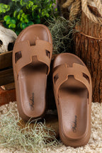 SolaraStep™ Sandals — Elevated Comfort Meets Summer Breeze (Beige 5.5) - Slippers | Zavonix